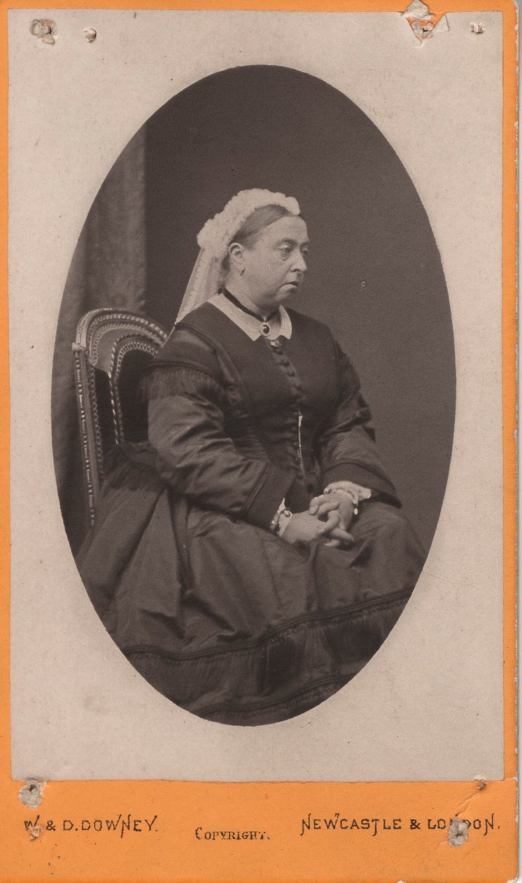 Viktória királynő, 1875 körül alkotó: William and Daniel Downey