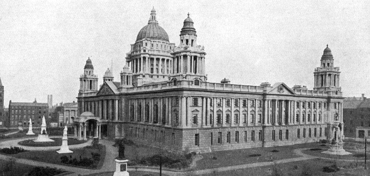 Városháza, Belfast, 1924-1926 alkotó: WA Green