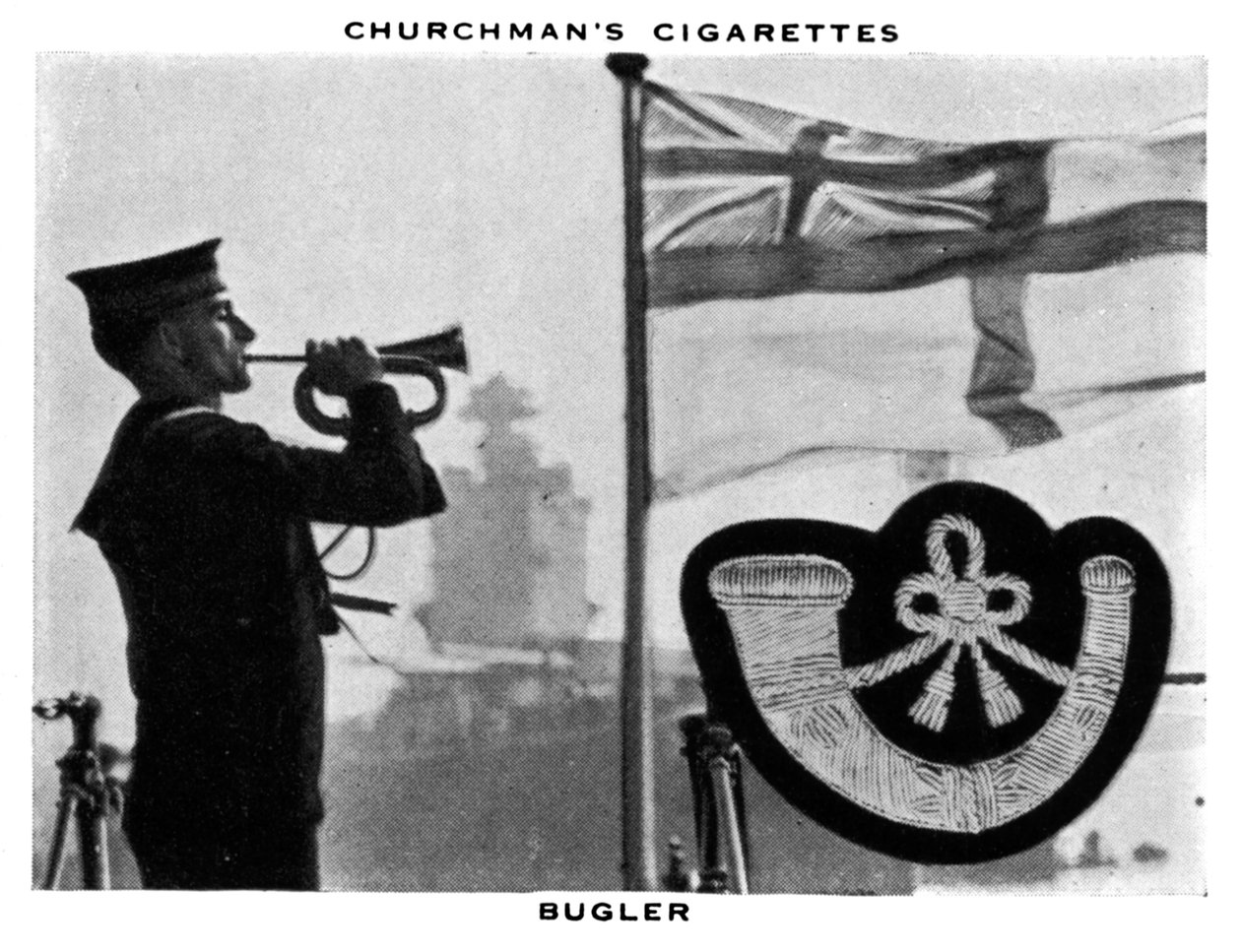 Bugler, 1937. alkotó: WA and AC Churchman