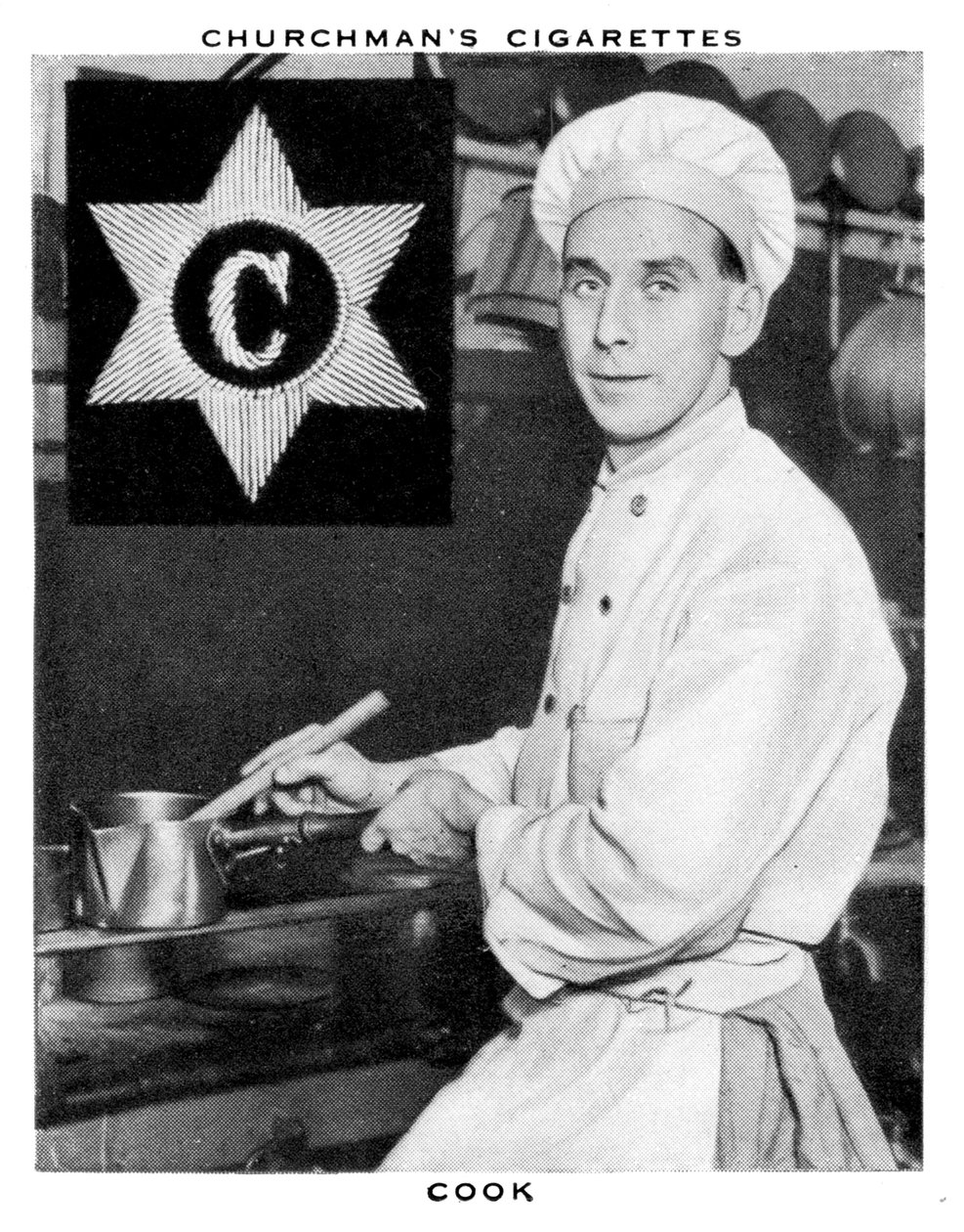 Szakács, 1937. alkotó: WA and AC Churchman
