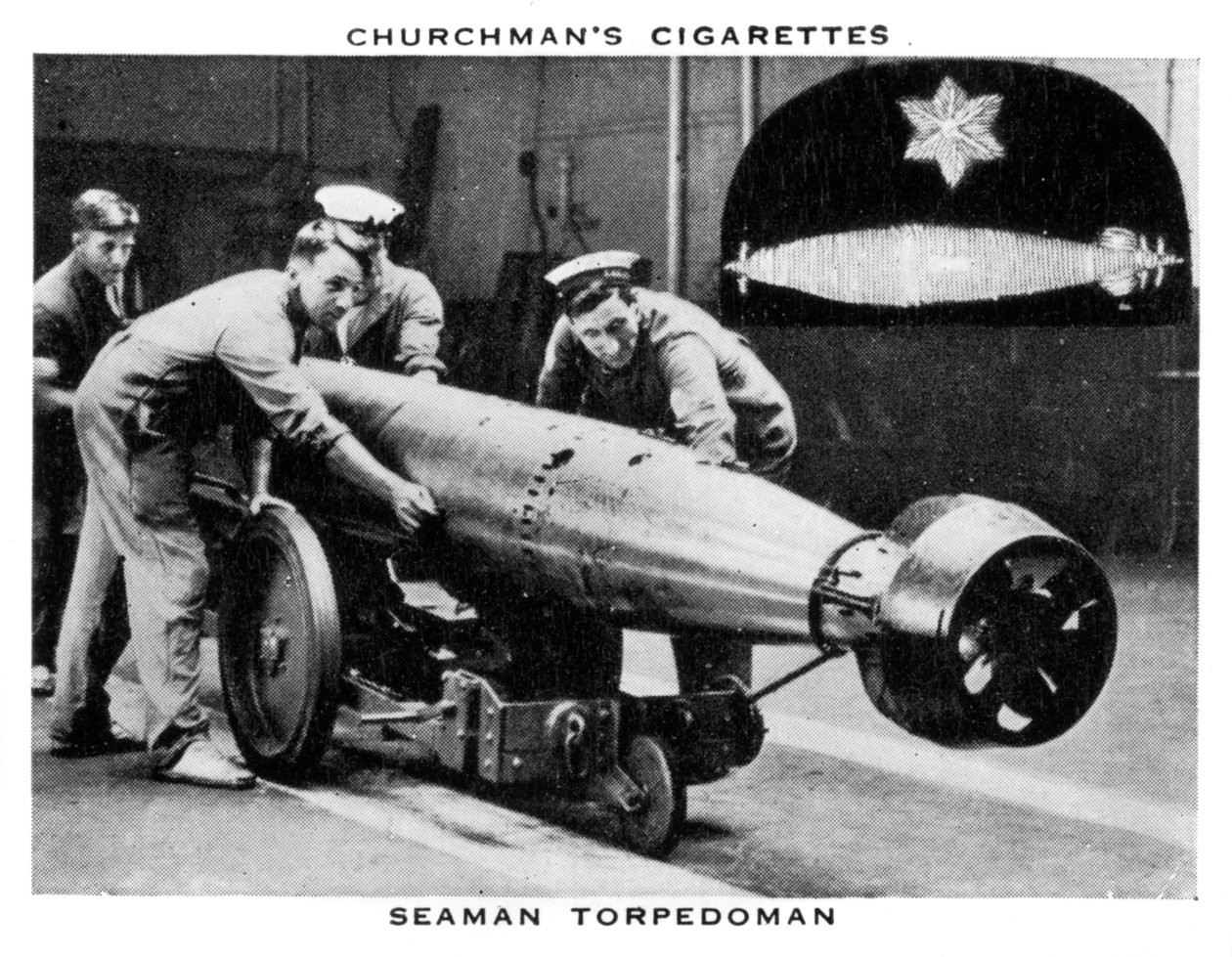 Torpedoman tengerész, 1937. alkotó: WA and AC Churchman