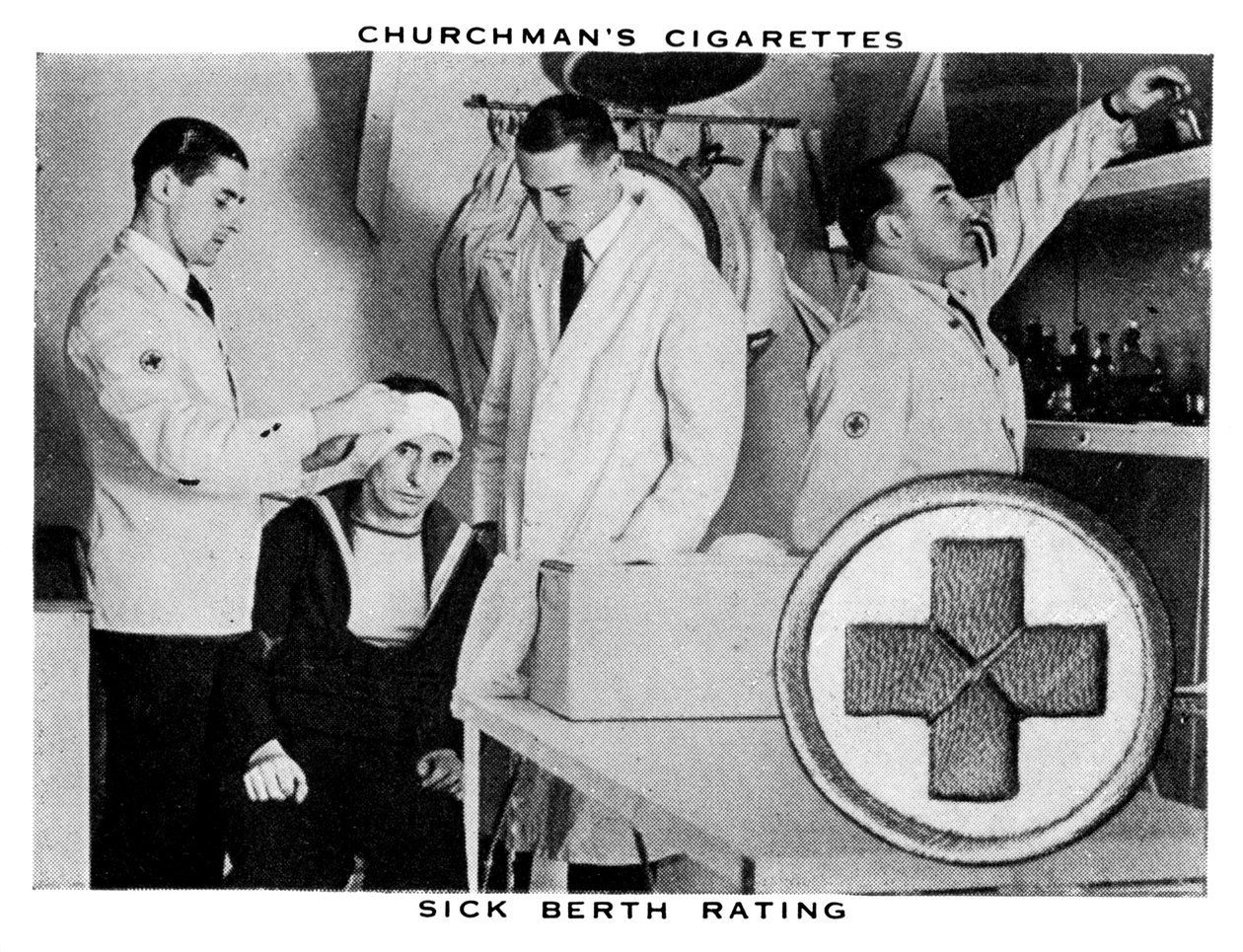 Betegágyi minősítés, 1937. alkotó: WA and AC Churchman