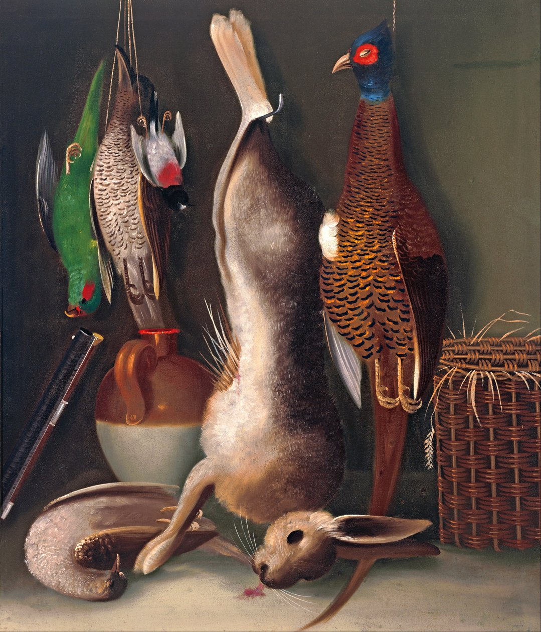 Csendélet vaddal alkotó: W.B. Gould