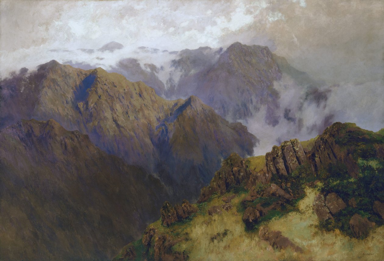 Kosciusko alkotó: W.C. Piguenit