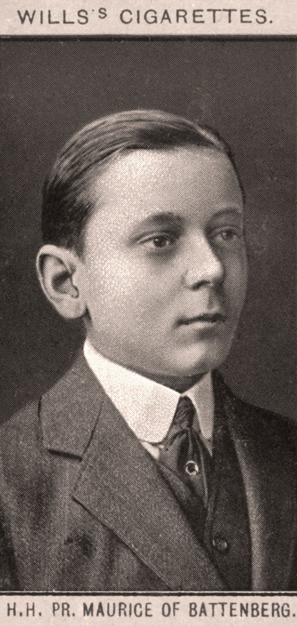 H.H, PR. Battenbergi Maurice, 1908. alkotó: WD and HO Wills