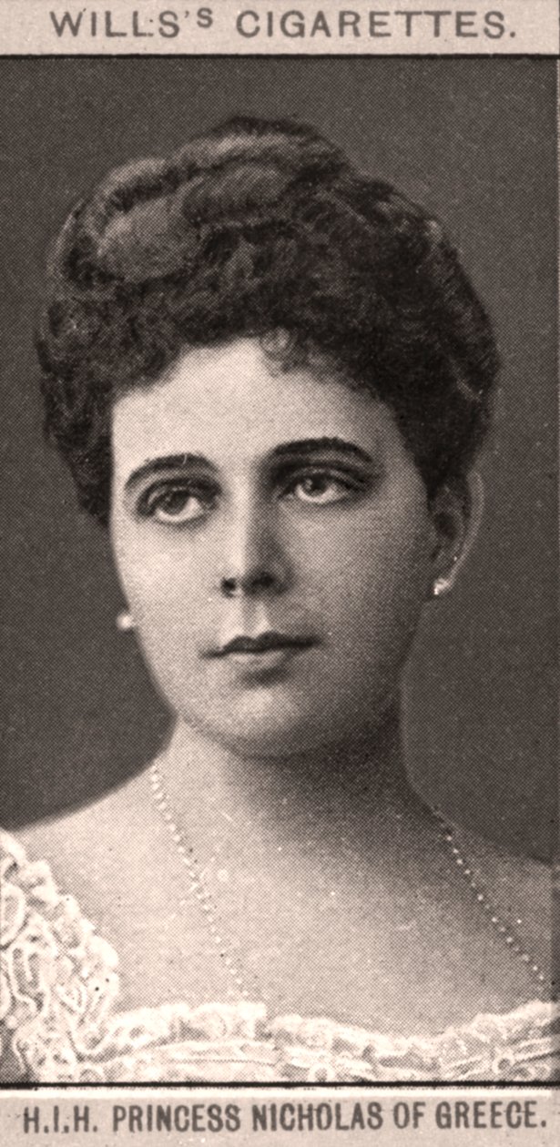 H.I.H. Miklós görög hercegnő, 1908. alkotó: WD and HO Wills