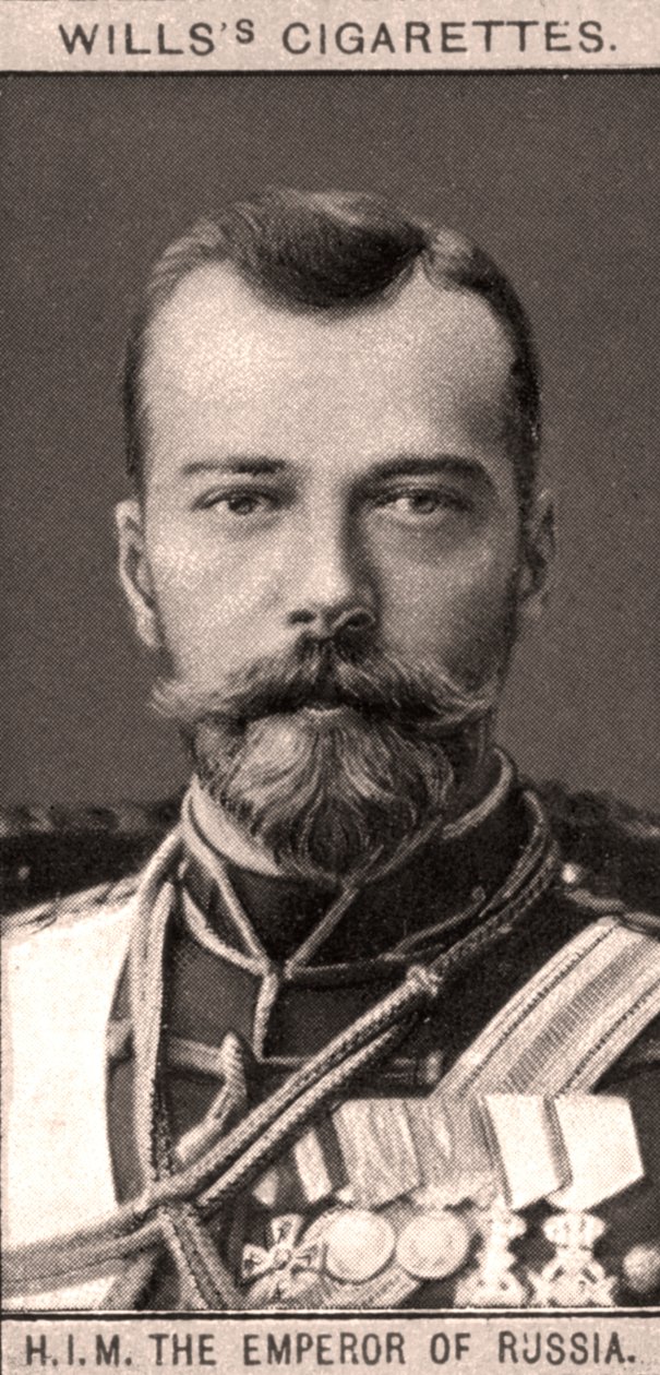 H.I.M. Oroszország császára, 1908. alkotó: WD and HO Wills