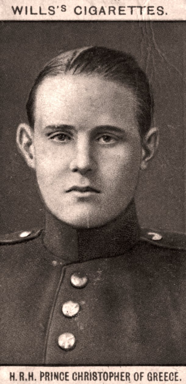 H.R.H. Kristóf görög herceg, 1908. alkotó: WD and HO Wills