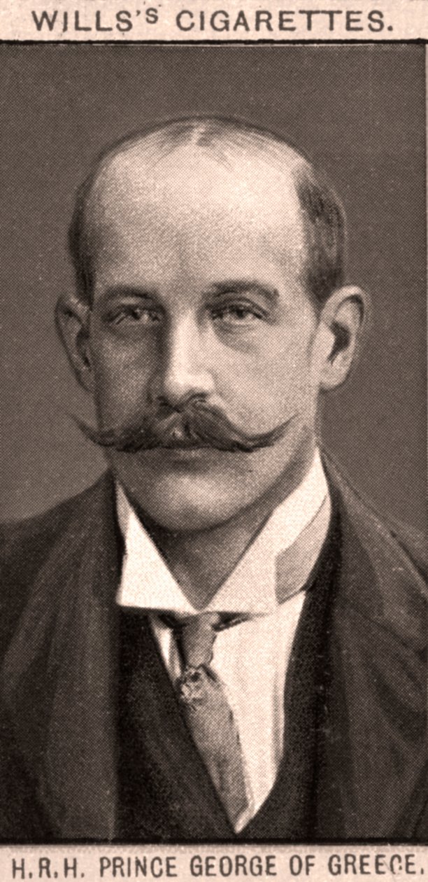 H.R.H. György görög herceg, 1908. alkotó: WD and HO Wills