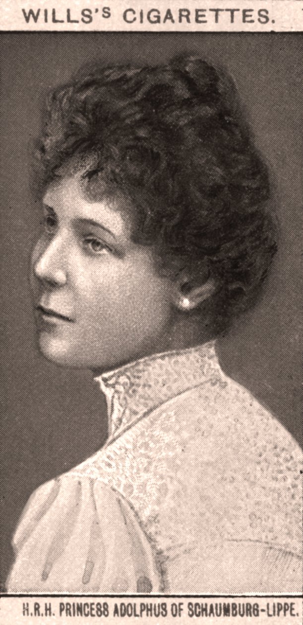 H.R.H. Adolphus Schaumburg-Lippe hercegnő, 1908. alkotó: WD and HO Wills
