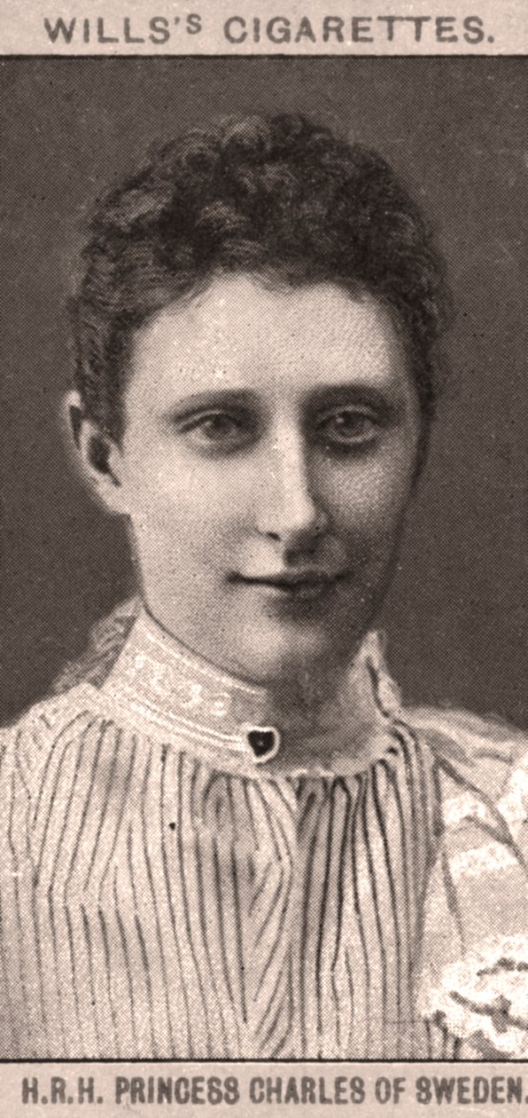 H.R.H. Károly svéd hercegnő, 1908. alkotó: WD and HO Wills