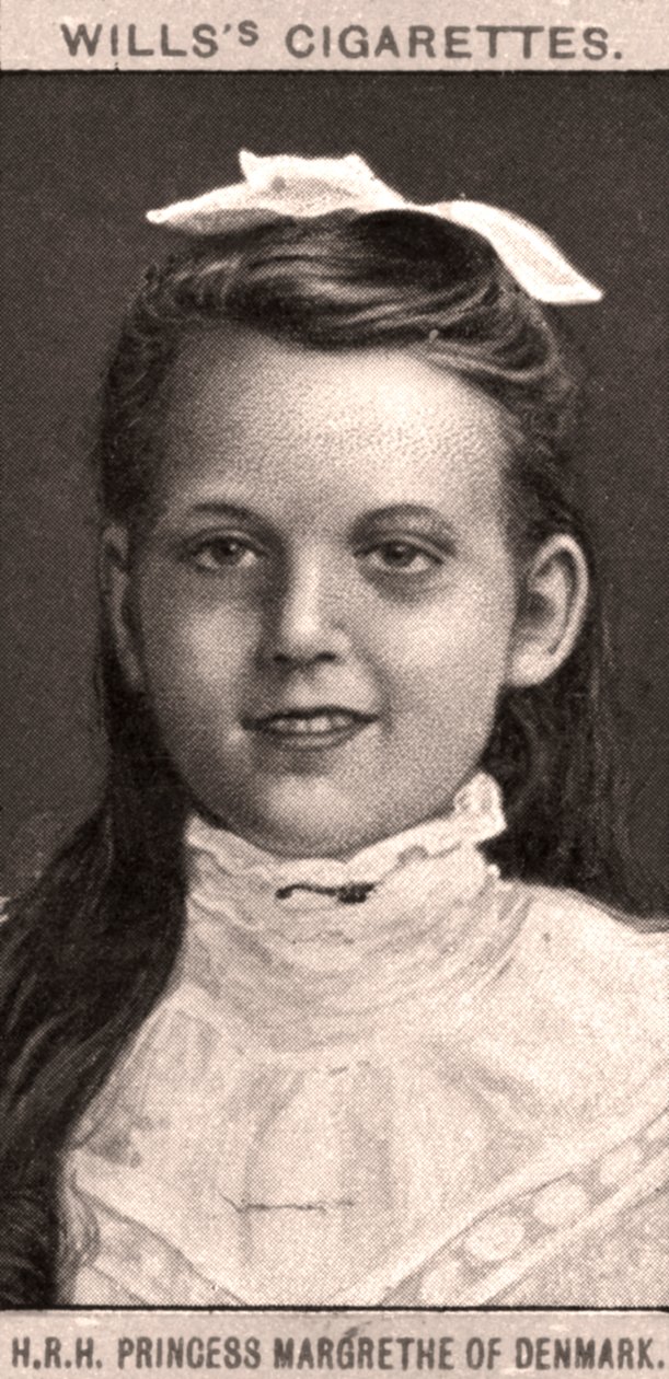 H.R.H. Margrethe dán hercegnő, 1908. alkotó: WD and HO Wills