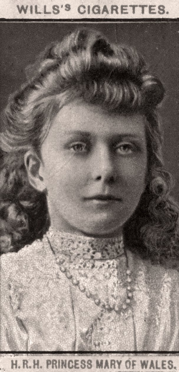 H.R.H. Mária walesi hercegnő, 1908. alkotó: WD and HO Wills