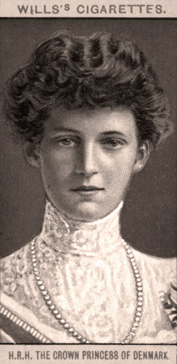 H.R.H. Dánia koronahercegnője, 1908. alkotó: WD and HO Wills