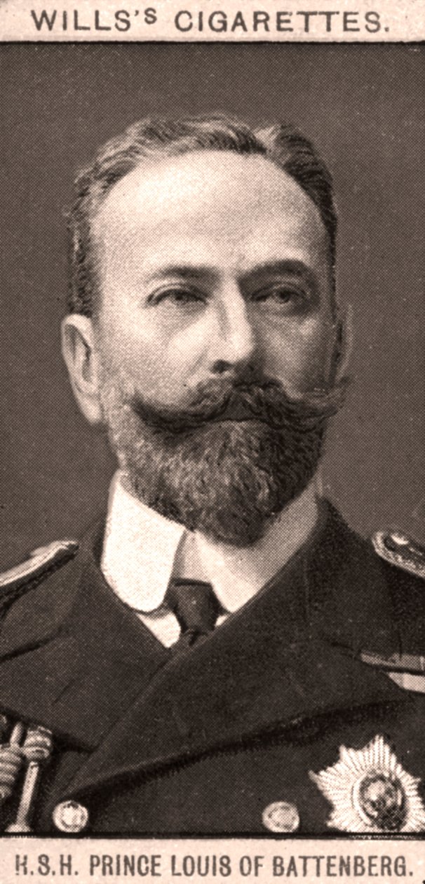 H.S.H. Lajos battenbergi herceg, 1908. alkotó: WD and HO Wills