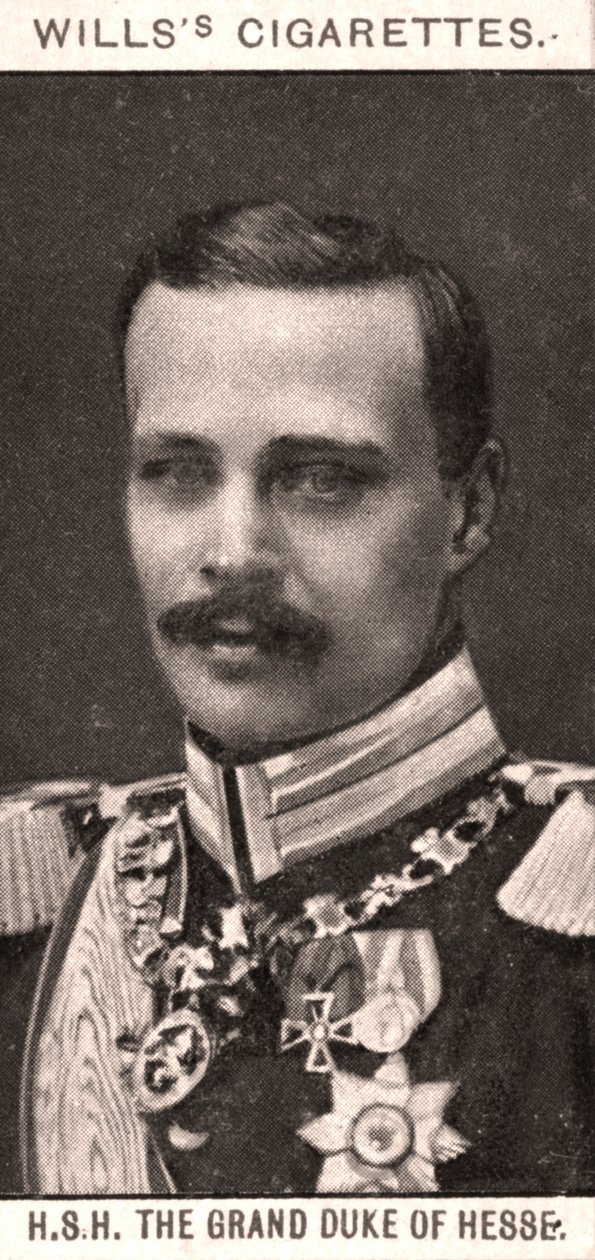 H.S.H. Hesse nagyhercege, 1908. alkotó: WD and HO Wills