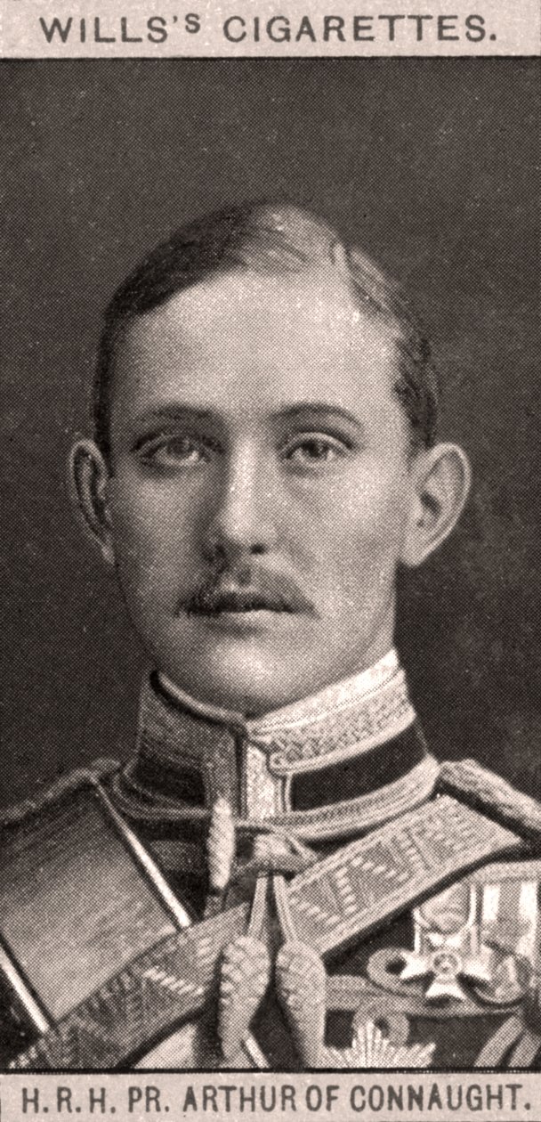 Arthur Connaught herceg, 1908. alkotó: WD and HO Wills