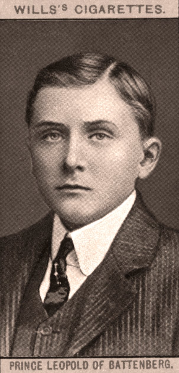 Lipót battenbergi herceg, 1908. alkotó: WD and HO Wills