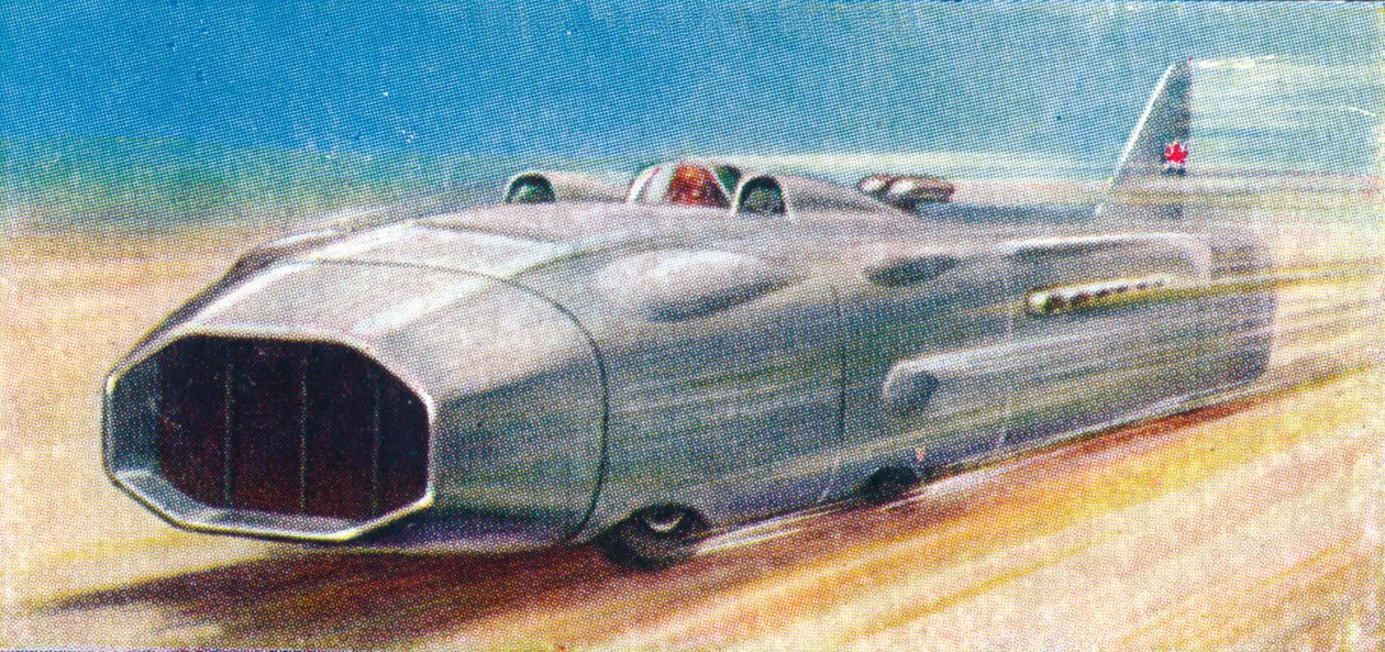 Thunderbolt kapitány G. E. T. Eyston, 1938. Művészek: Ismeretlen, WD & HO Wills. alkotó: WD and HO Wills