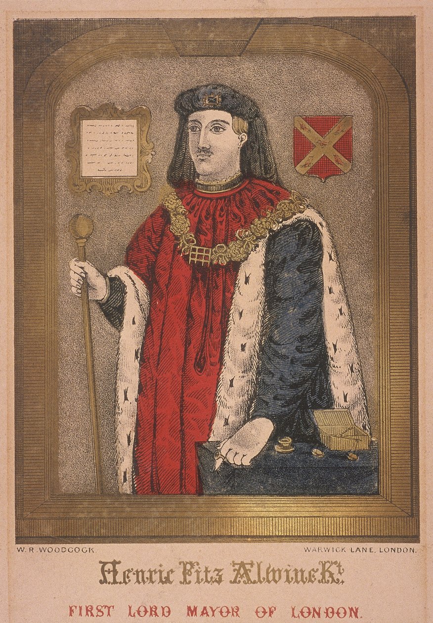 Henry Fitzailwin, 1850 alkotó: WR Woodcock