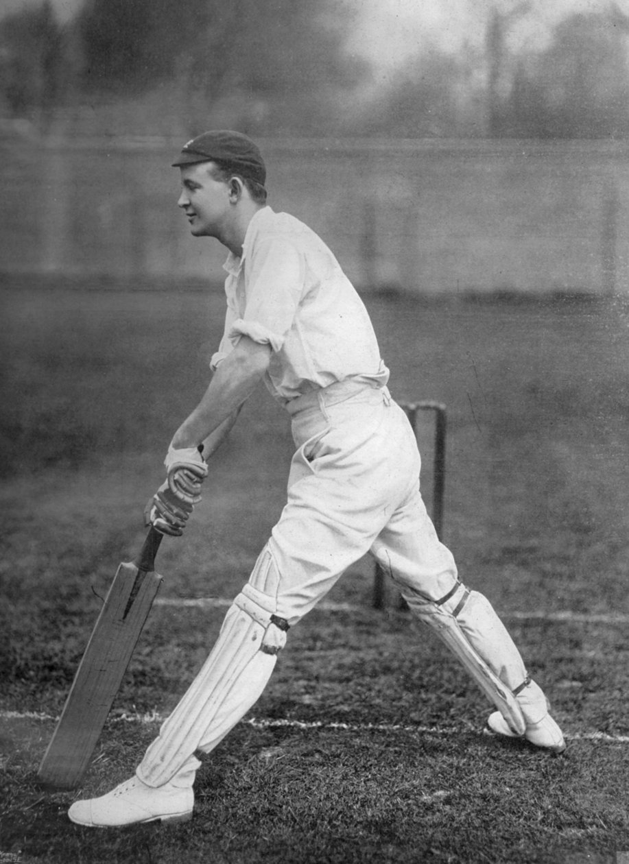 PF Warner úr, Middlesex és Anglia krikettjátékosa, 1899 alkotó: William Albert Rouch