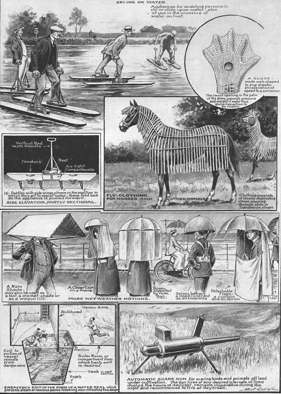 A Szabadalmi Hivatal érdekességei, 1921 alkotó: W. B. Robinson