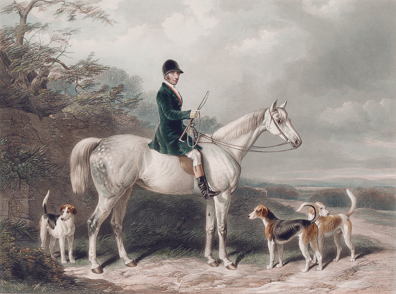 Mr. William Long a Berthán, E. Hacker metszet, 1849 alkotó: W. Barraud