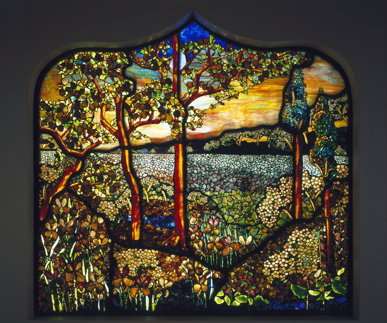 Charles Merrill emlékablak alkotó: W. Cole Brigham