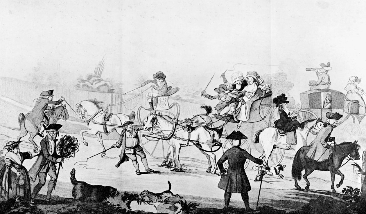 Richmond Hill, 1782. alkotó: W. Dickinson