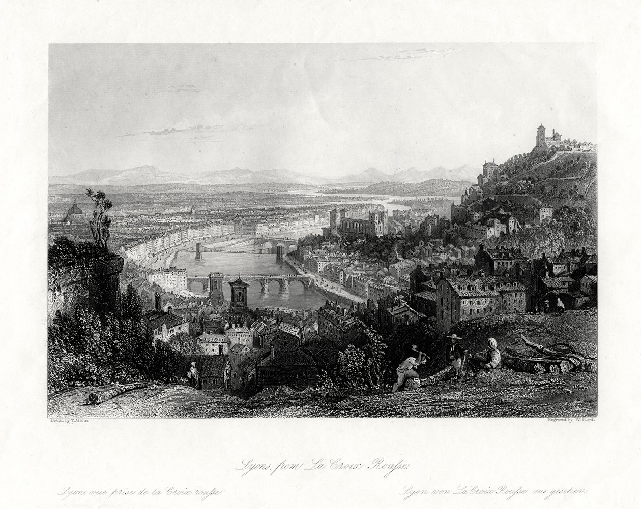 Lyon, Franciaország, 1875 alkotó: W Floyd