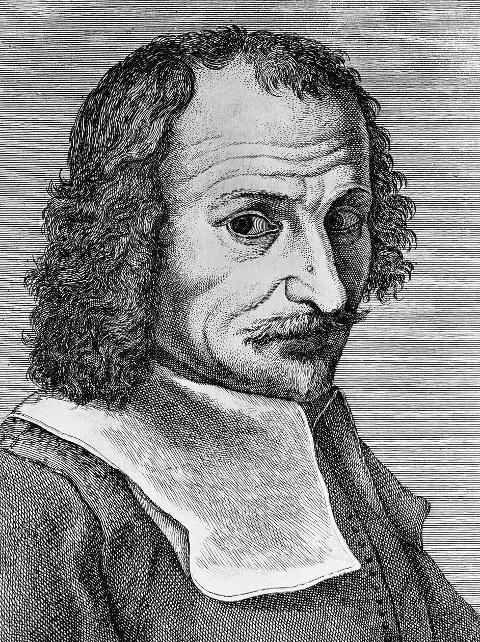 Lorenzo Lippi (1606-1665) olasz festő, költő és író portréja, metszet a Malmantile racquistato című versből, kiadó: Stamperia Stefano Orlandini alkotó: John Ward Dunsmore