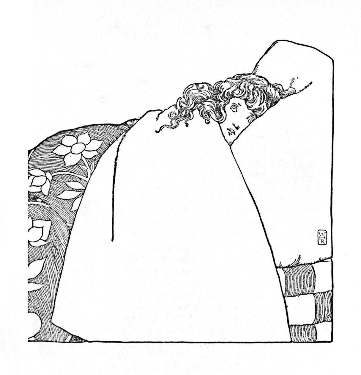 Alig hunytam le a szemem az egész éjszakán át, 1930 alkotó: William Heath Robinson