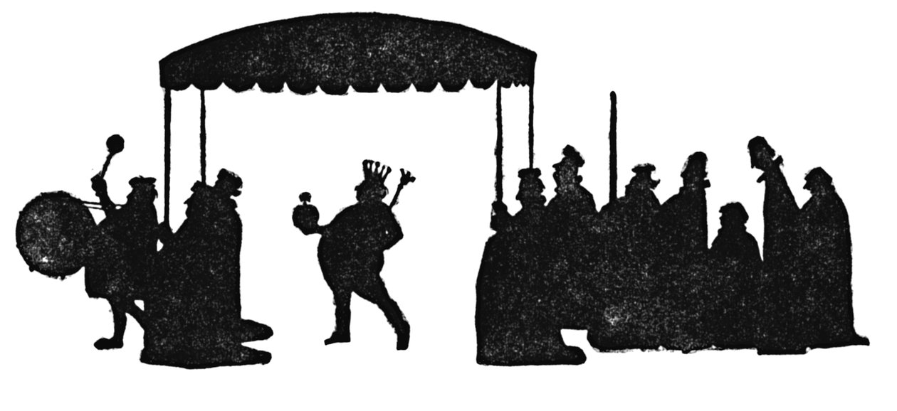 Tehát most a császár sétált magas lombkoronája alatt, 1930 alkotó: William Heath Robinson