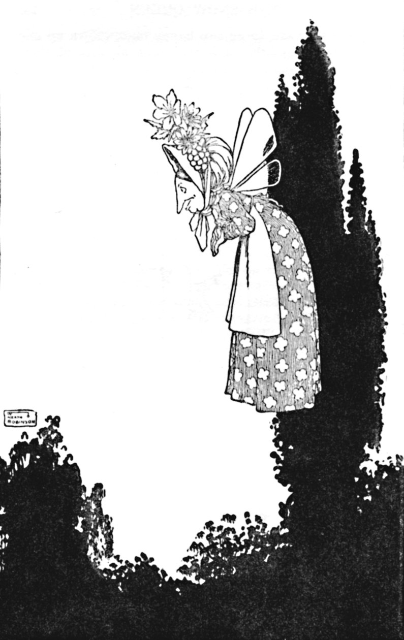 Az Elfin-Kings házvezetőnő, 1930 alkotó: William Heath Robinson