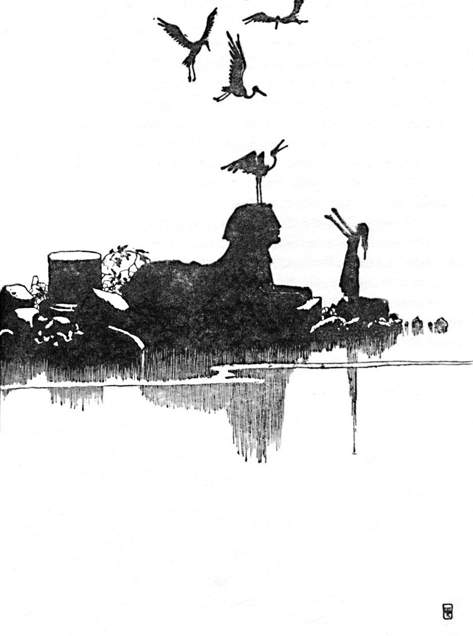 Aztán meglátta a gólyákat, 1930 alkotó: William Heath Robinson