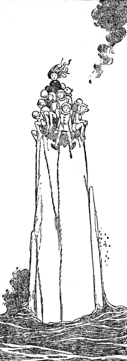 Csak csak hely volt neki és nekik, 1930 alkotó: William Heath Robinson