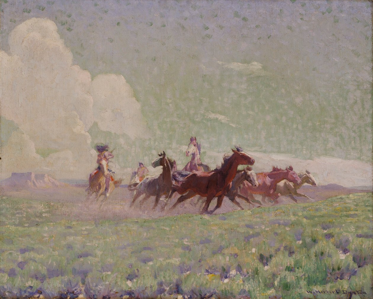 Az ellenség lovai alkotó: W. Herbert Dunton
