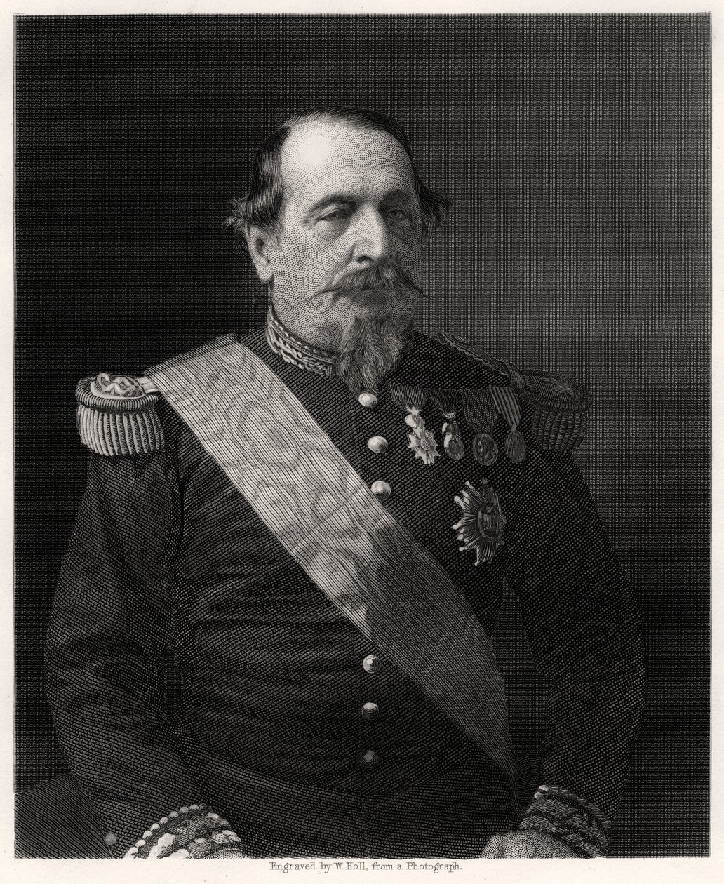 III. Napóleon, Franciaország császára, XIX alkotó: W. Holl