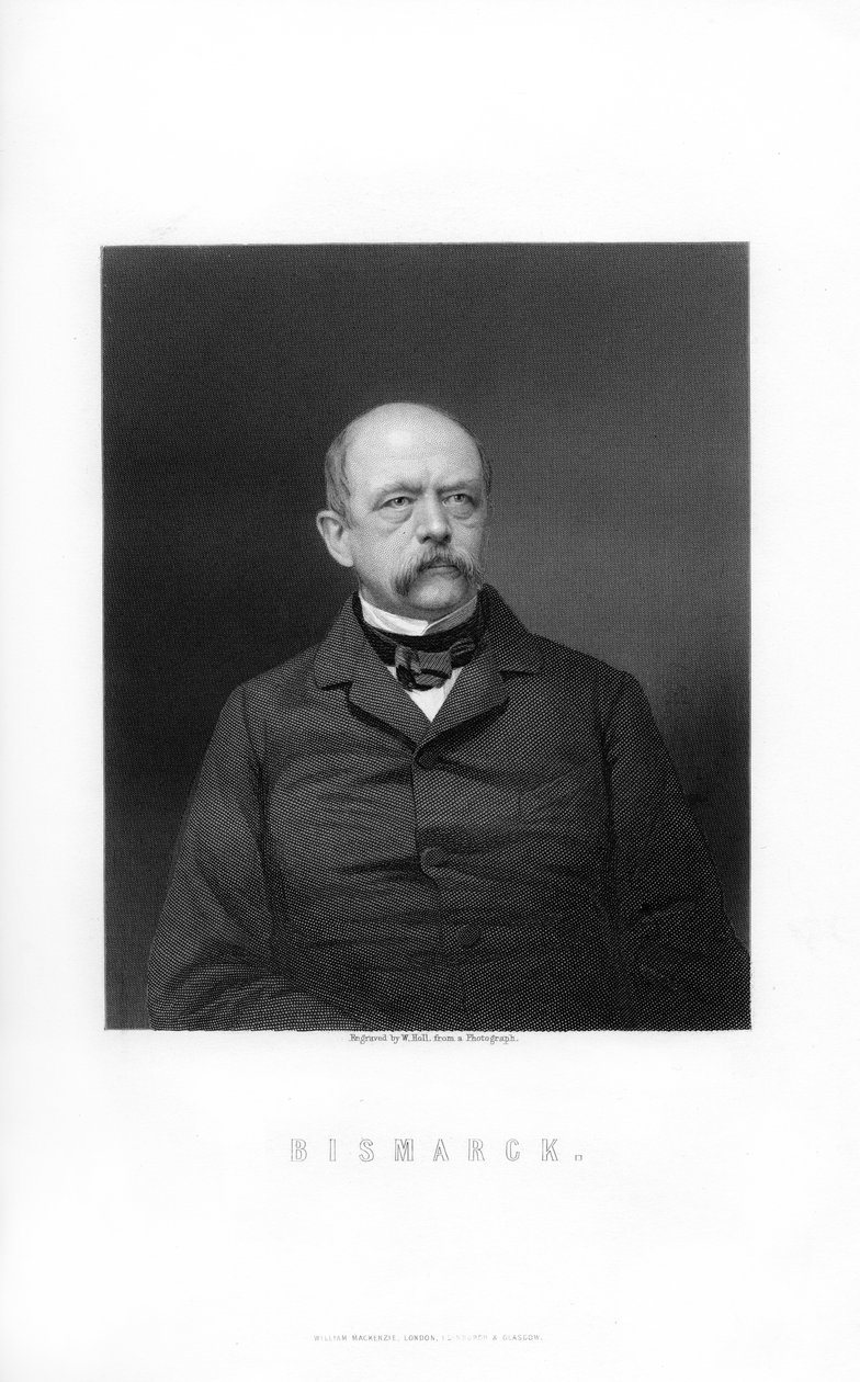 Otto von Bismarck, Lauenburg hercege, német államférfi, 1893. alkotó: W. Holl