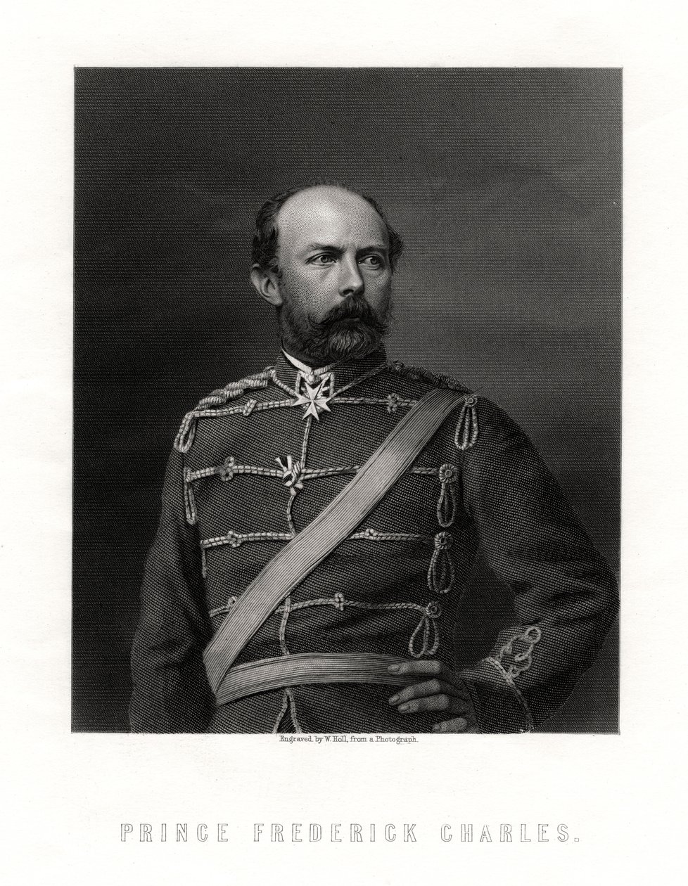 Károly Frigyes herceg, 19. század alkotó: W. Holl