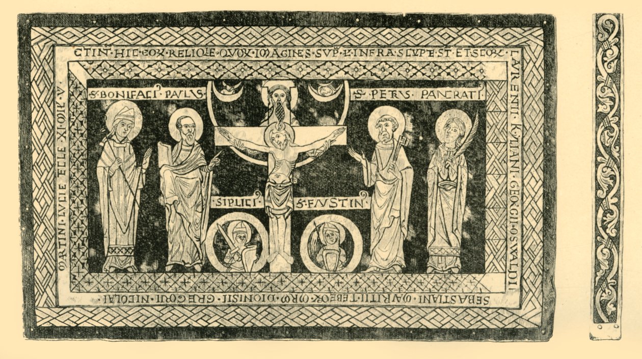 A hildesheimi hordozható oltár, c1160-1170, 1881. alkotó: W Jones