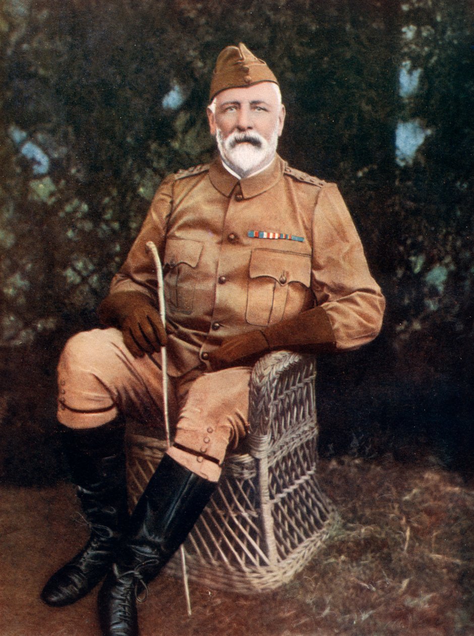 JG Dartnell dandártábornok, az önkéntes dandár parancsnoka, Natal Field Force, 1902. alkotó: W Laws Cancy