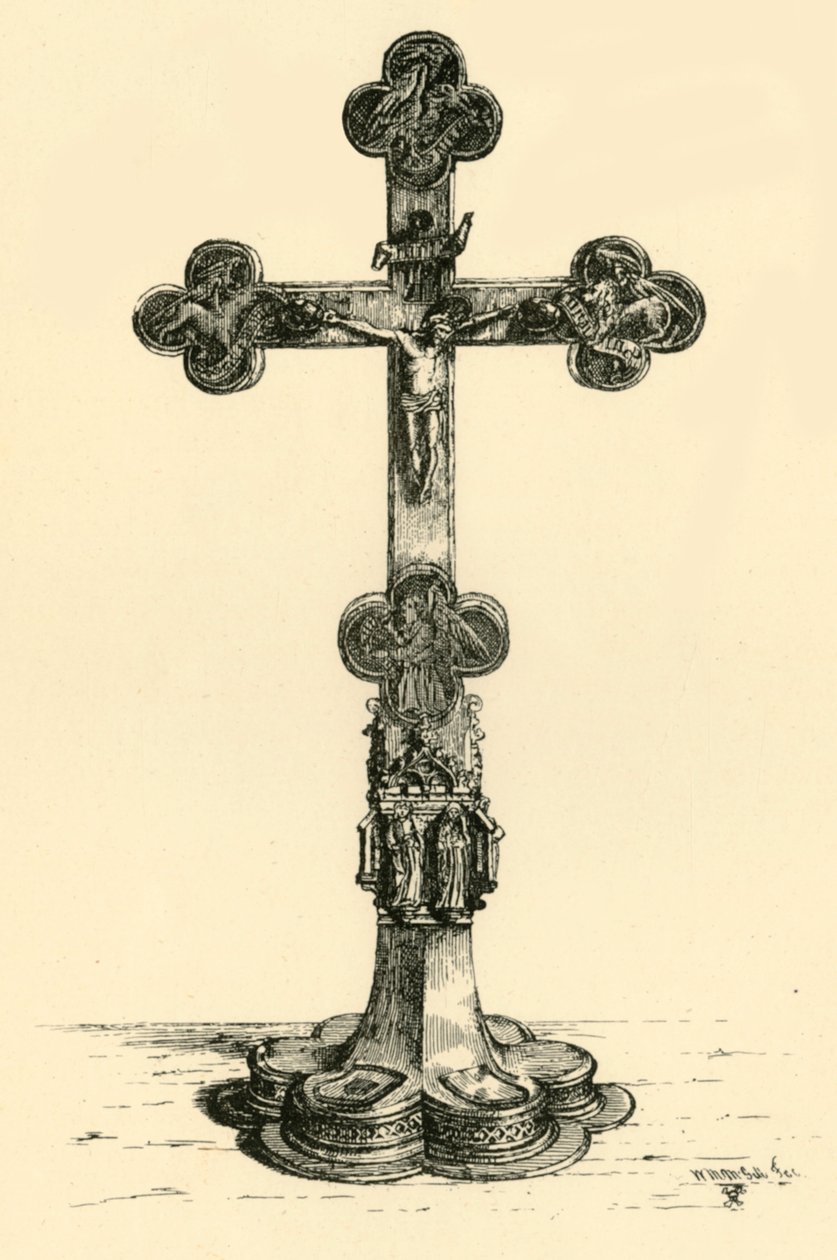 Feszület, 1881. alkotó: W. M. McGill