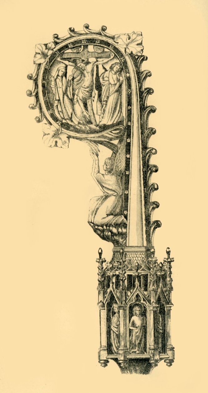 Lelkészi kar vezetője, 14. század, 1881. alkotó: W. M. McGill