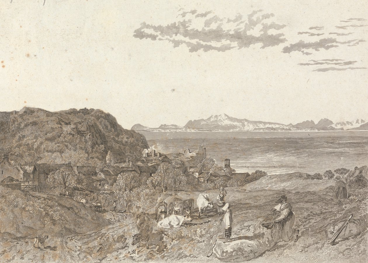 Heysham és Cumberland Mountain alkotó: W. R. Smith