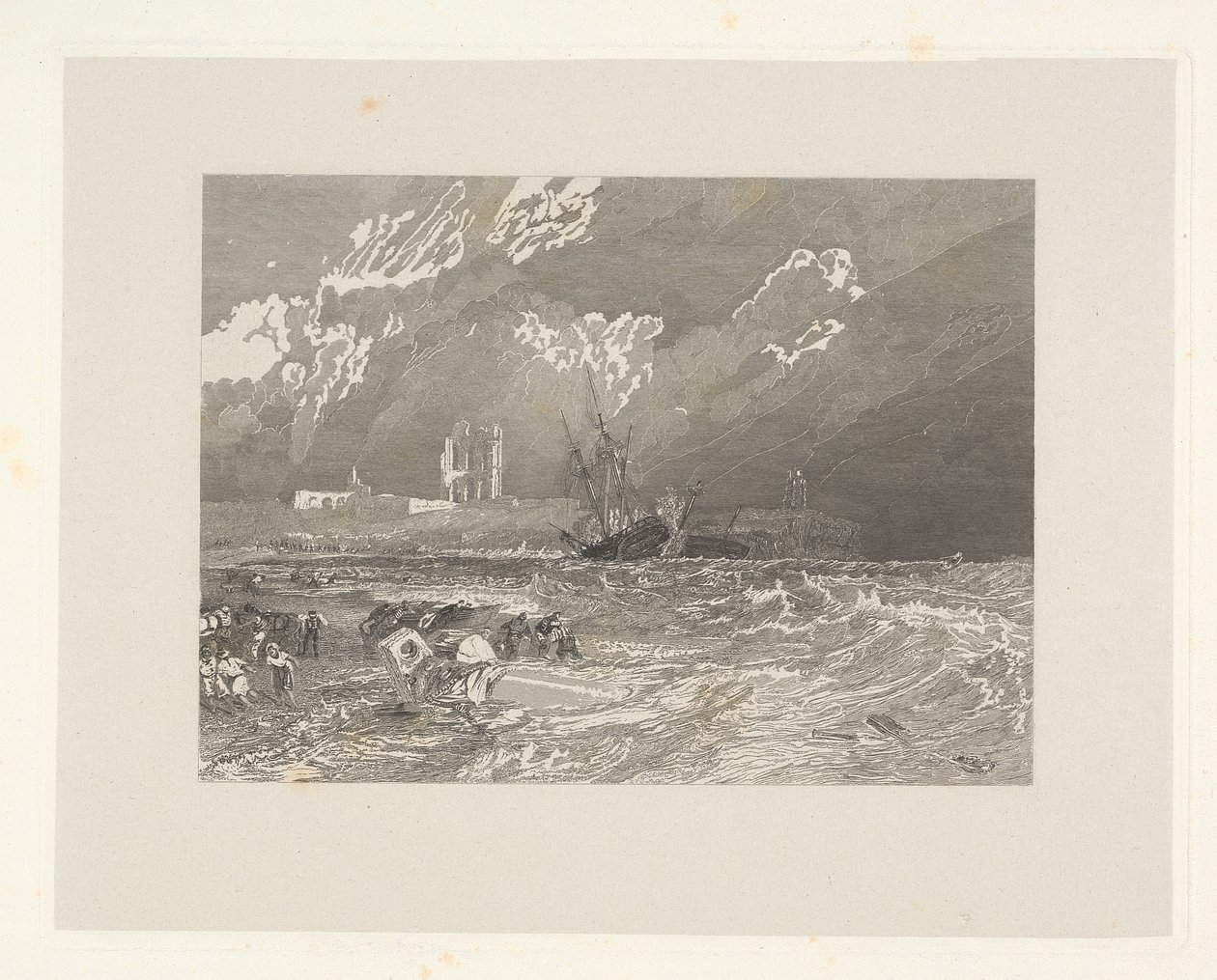 Tynemouth, Northumberland alkotó: W. R. Smith