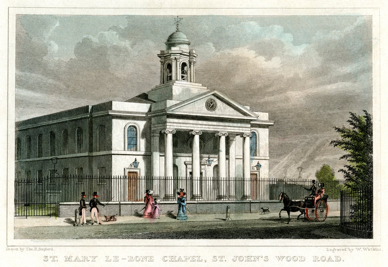 St Mary le Bone kápolna, St John