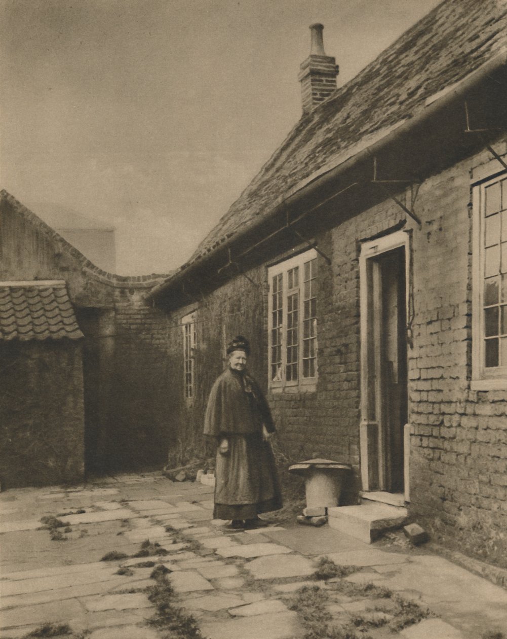 A tizenhetedik században alapított nyárfa alamizsnaházak, 1926, 1935 c. alkotó: W. Whiffin