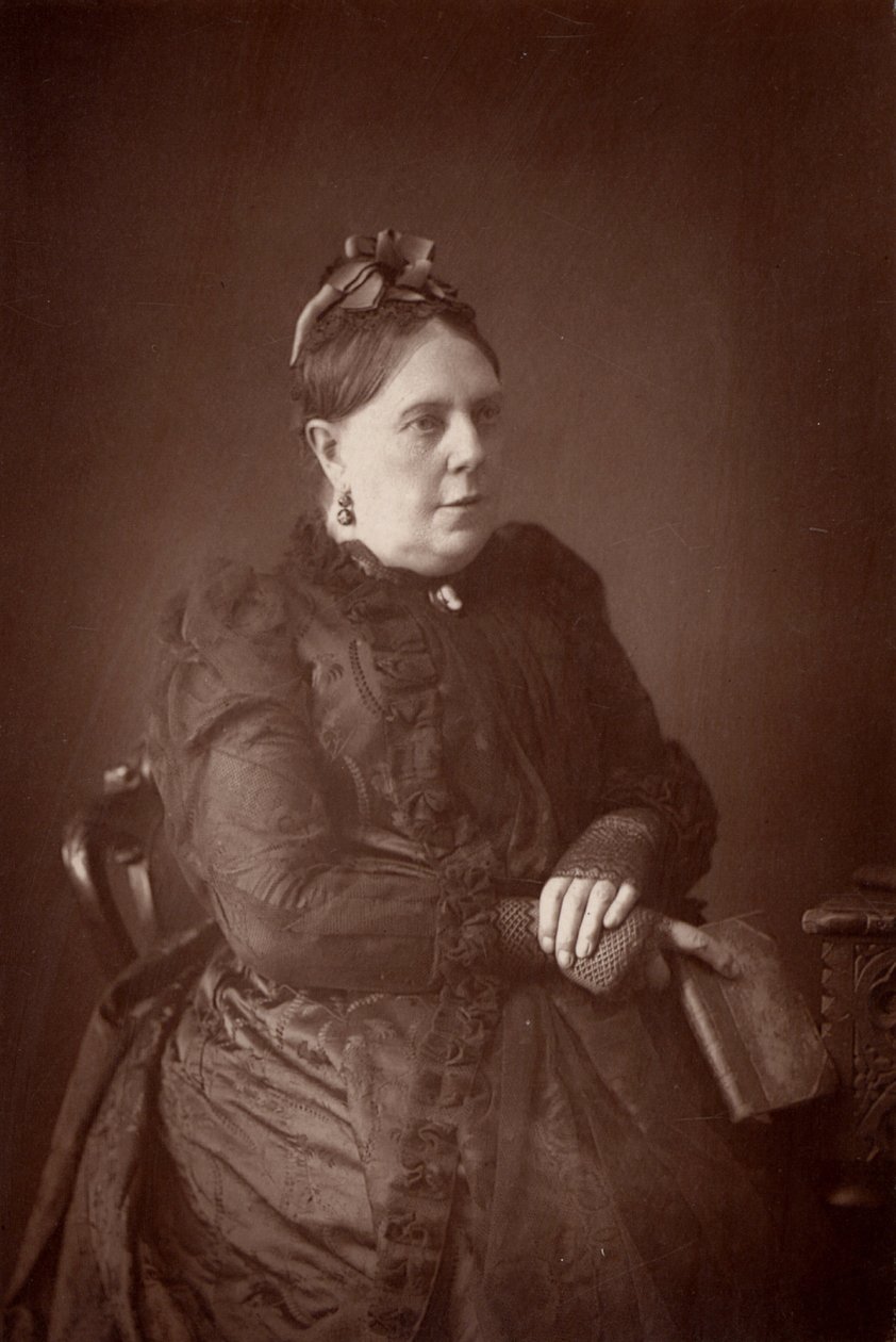 "Annie French Hector (1825-1902), aki "Mrs Alexander" néven írt. Kis angol regényíró (woodburytype) alkotó: W. and D. (after) Downey