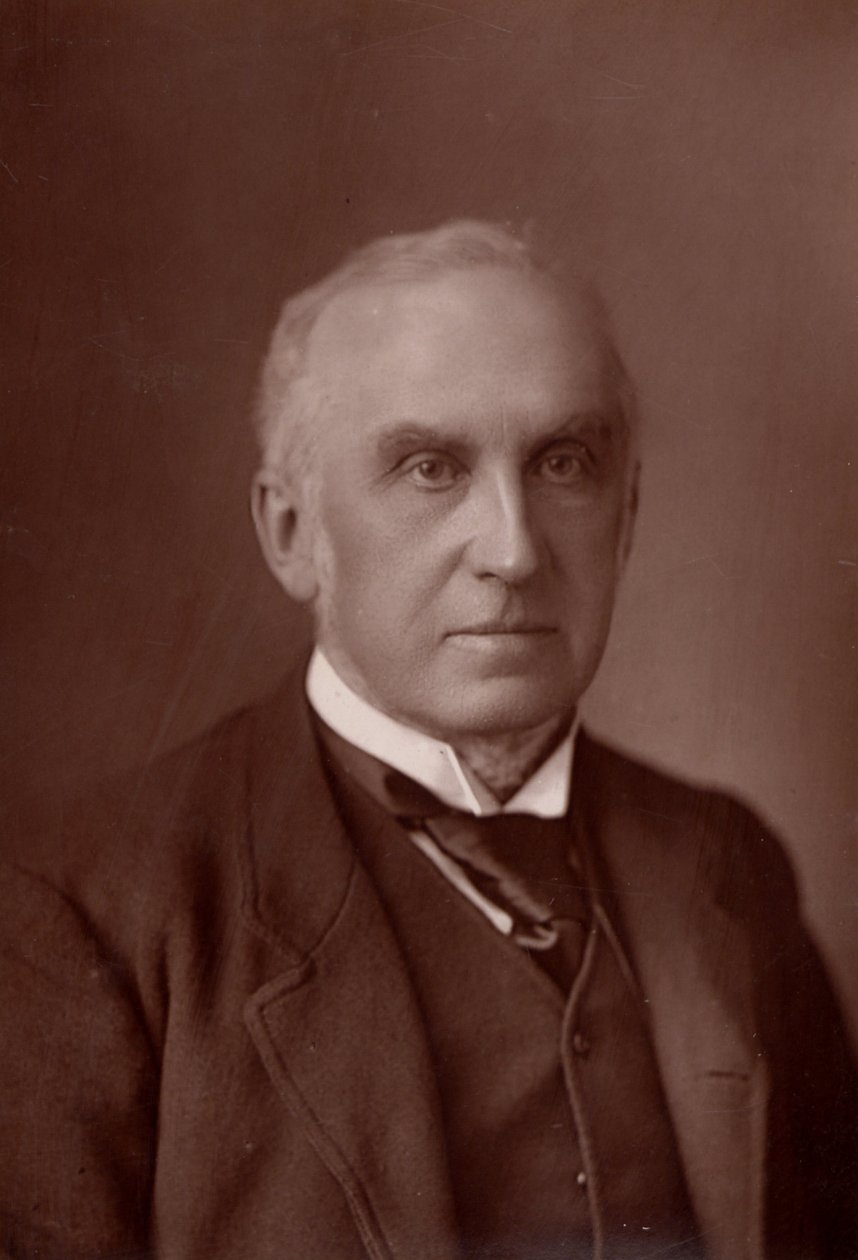 "Charles Russell, Killowen Russell első bárója (1832-1900) angol ügyvéd. Anglia főbírója 1894-től (woodburytype) alkotó: W. and D. (after) Downey